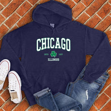 Load image into Gallery viewer, Chicago Illinois Clover Hoodie
