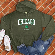 Load image into Gallery viewer, Chicago Illinois Clover Hoodie
