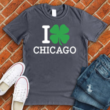 Load image into Gallery viewer, I Love Chicago Clover Tee
