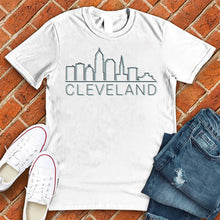 Load image into Gallery viewer, Cleveland Skyline Shadow Tee
