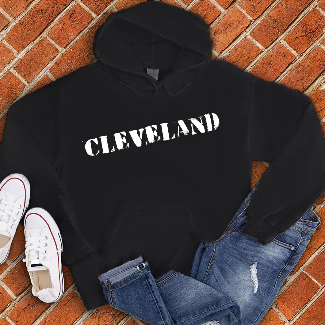 Cleveland Distressed Hoodie