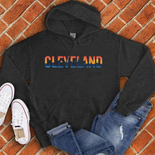 Load image into Gallery viewer, Cleveland Word Skyline Hoodie
