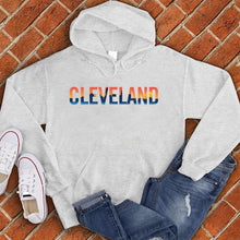 Load image into Gallery viewer, Cleveland Word Skyline Hoodie
