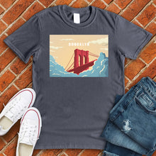 Load image into Gallery viewer, Brooklyn Bridge in the Clouds Tee
