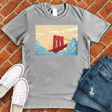 Load image into Gallery viewer, Brooklyn Bridge in the Clouds Tee
