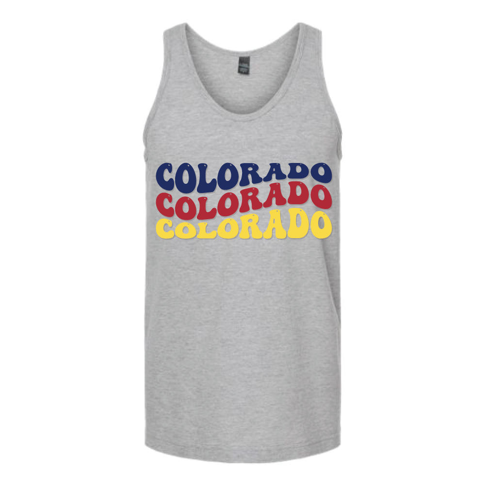 Colorado Word Art Unisex Tank Top