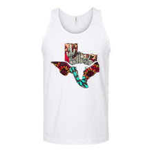 Load image into Gallery viewer, Floral Hidden Long Horn Unisex Tank Top
