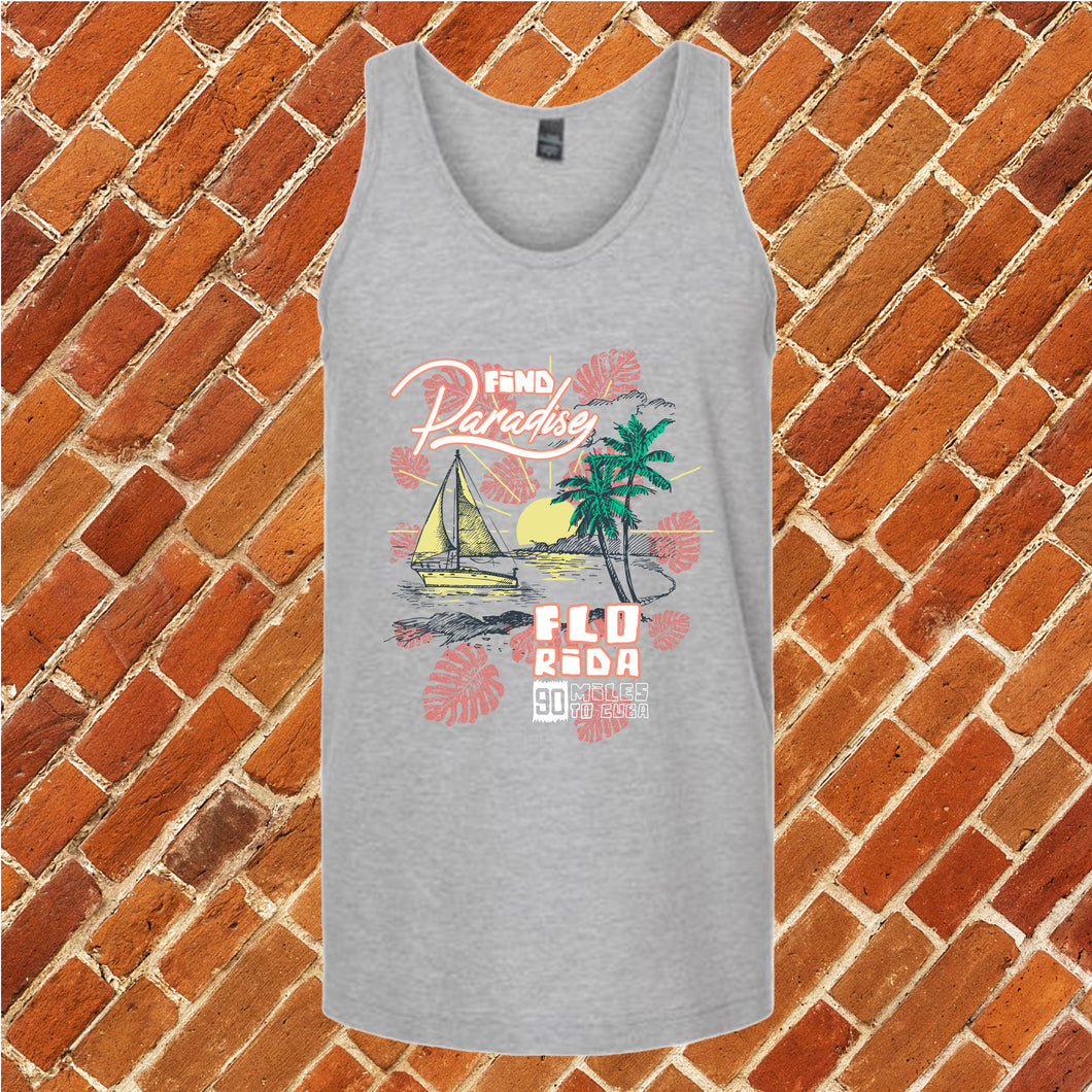 Florida Find Paradise Unisex Tank Top