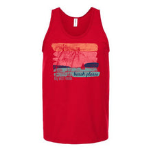 Load image into Gallery viewer, Beach Please Key West Unisex Tank Top
