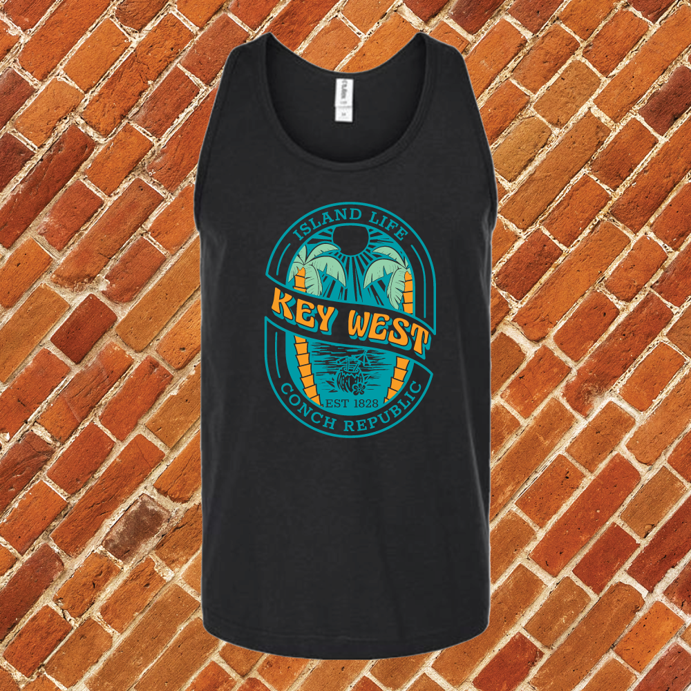 Island Life Key West Unisex Tank Top