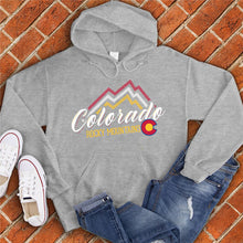 Load image into Gallery viewer, Rocky Mountain Colorado Flag Hoodie
