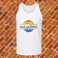 Load image into Gallery viewer, San Antonio City Line Colors Unisex Tank Top
