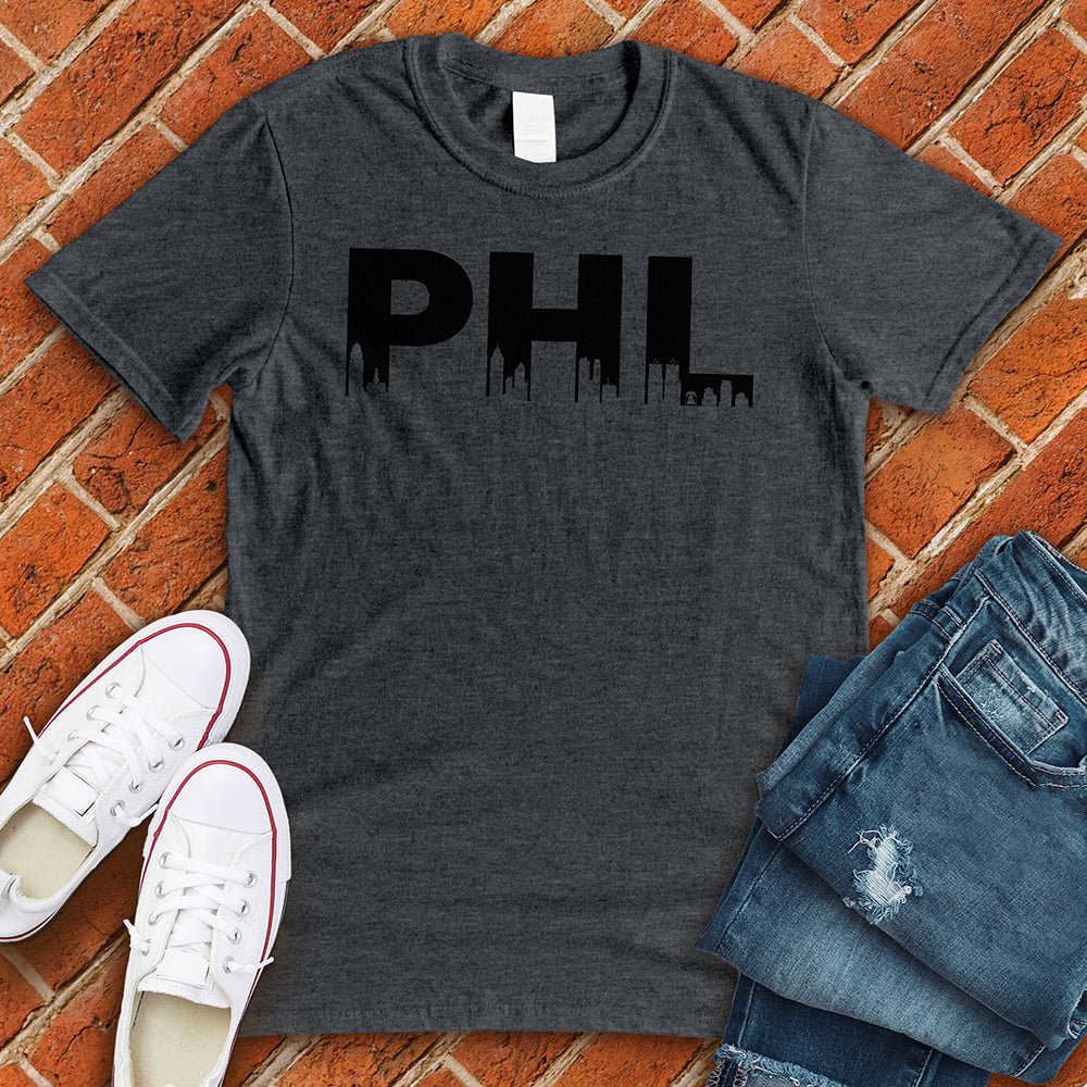 Philadelphia-city Active T-Shirt for Sale by chaterinej