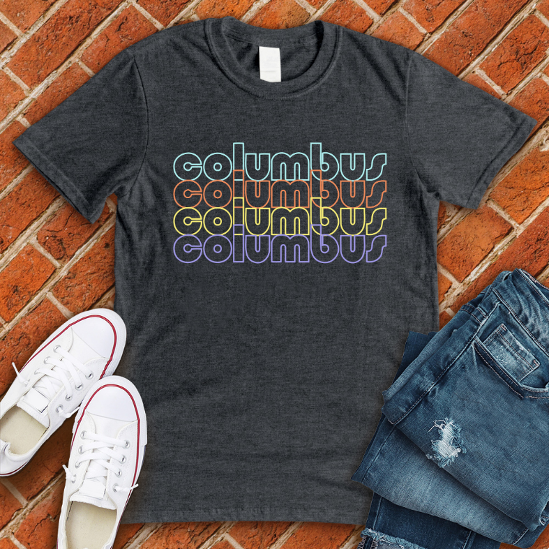 Neon Columbus Tee