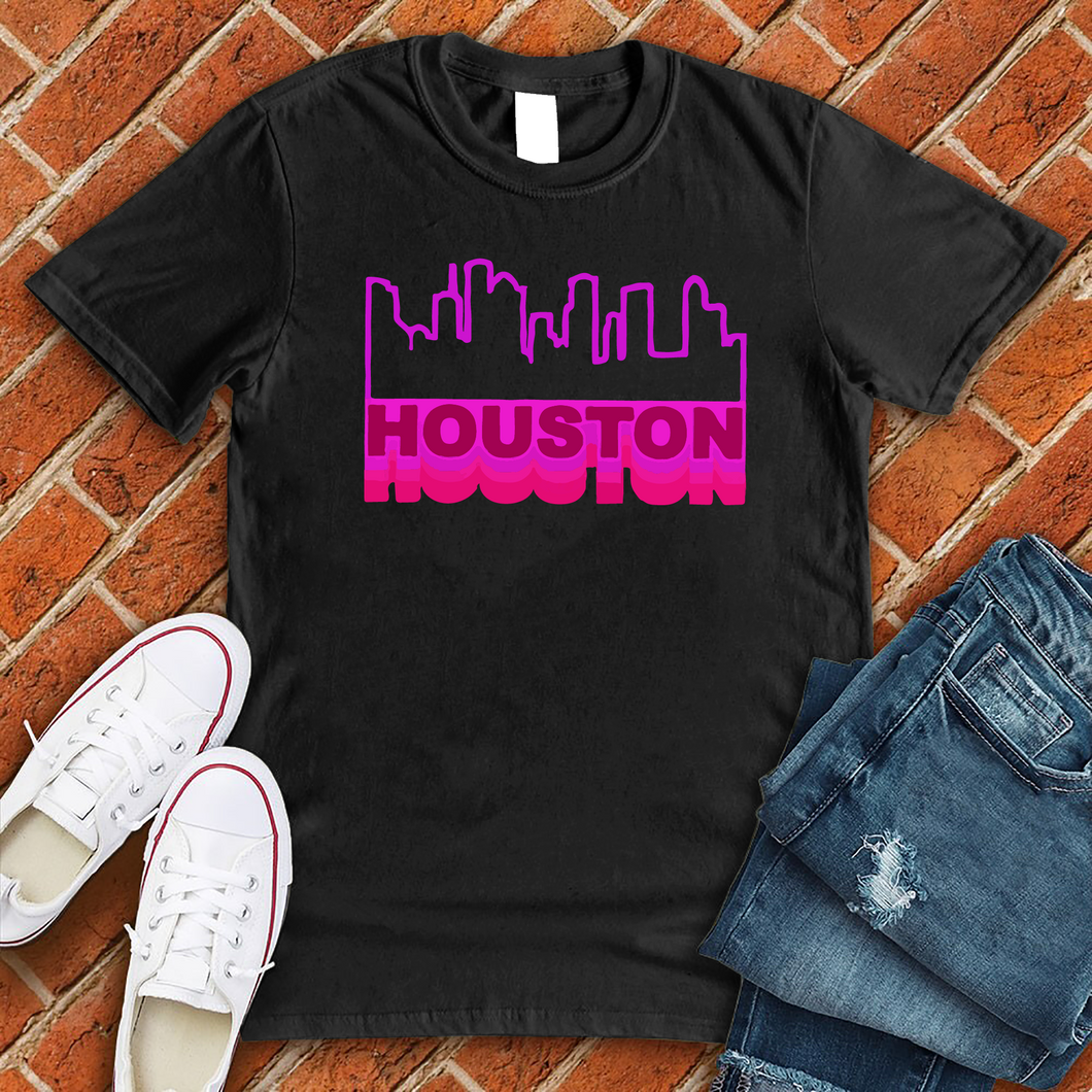 Neon Retro Houston Tee