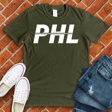 Load image into Gallery viewer, PHL Stripe Alternate Tee
