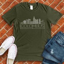 Load image into Gallery viewer, Columbus Skyline Tee
