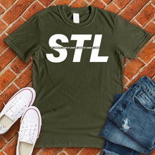 Load image into Gallery viewer, STL Stripe Alternate Tee
