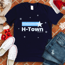 Load image into Gallery viewer, H town Snow Flake Shooting Star Tee
