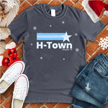 Load image into Gallery viewer, H town Snow Flake Shooting Star Tee
