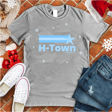 Load image into Gallery viewer, H town Snow Flake Shooting Star Tee
