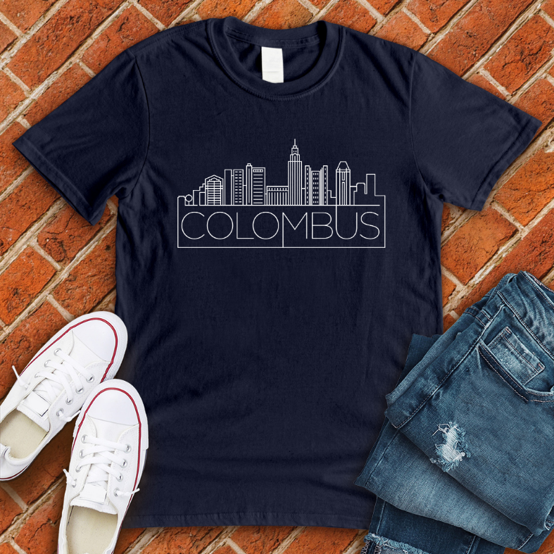 Columbus Skyline Tee