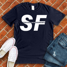 Load image into Gallery viewer, SF Stripe Alternate Tee
