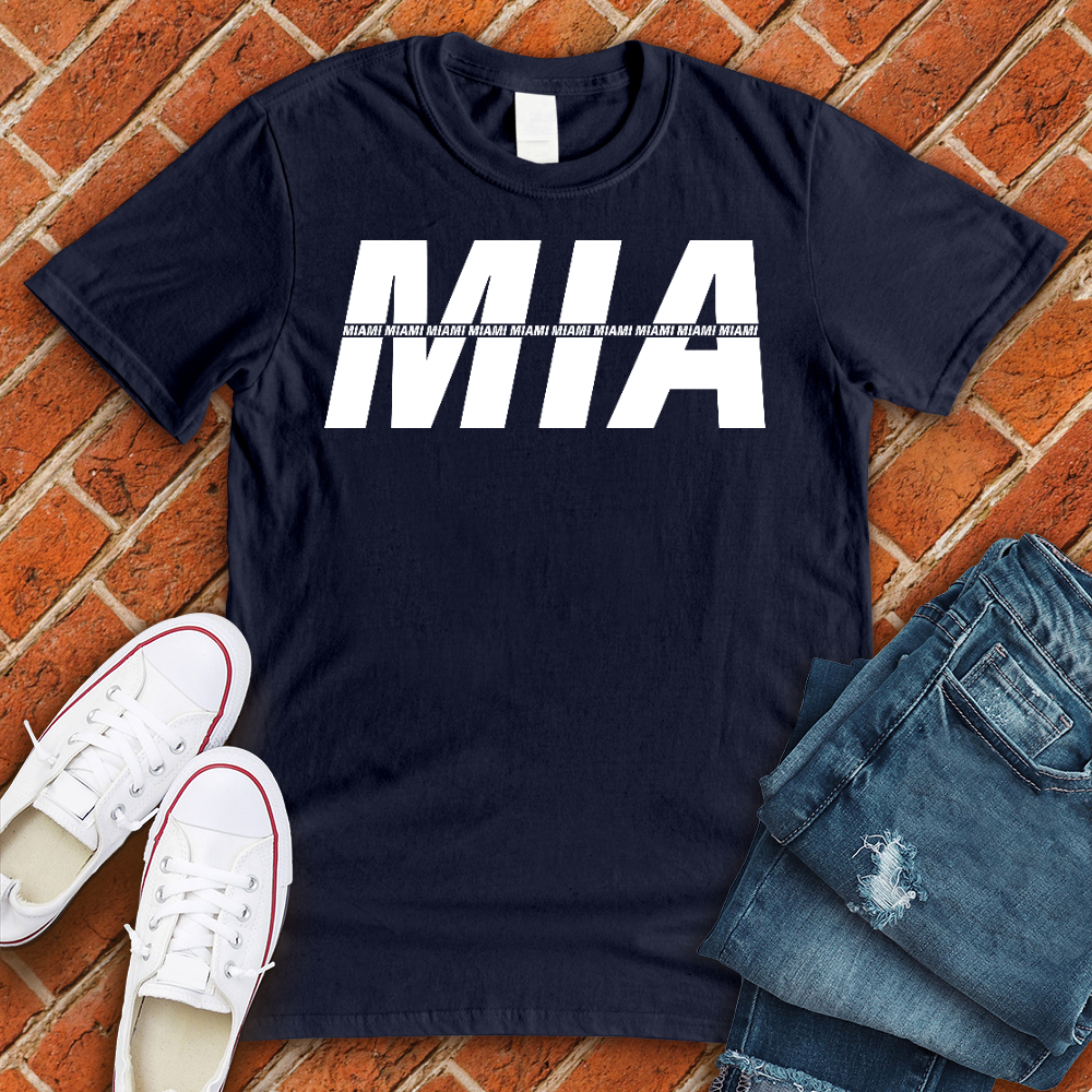 MIA Stripe Alternate Tee