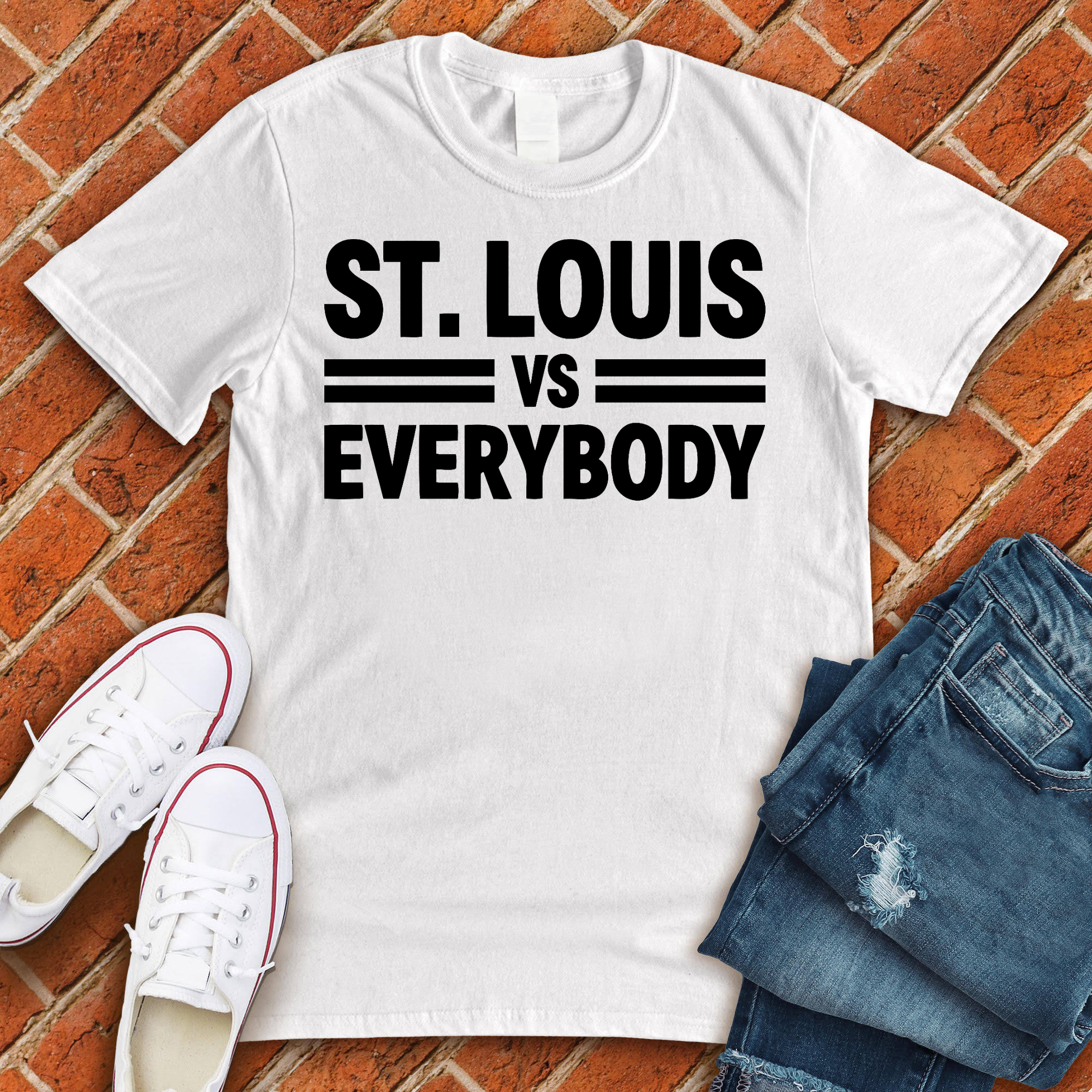 St Louis Vs Everybody Shirt Unisex St. Louis T-shirt 