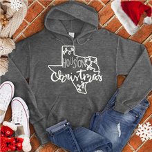 Load image into Gallery viewer, Houston Christmas State Hoodie
